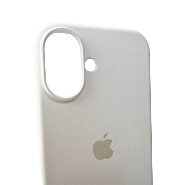 Чохол для смартфона Silicone Full Case AA Open Cam for Apple iPhone 16 8,White (FullOpeAAi16-8)