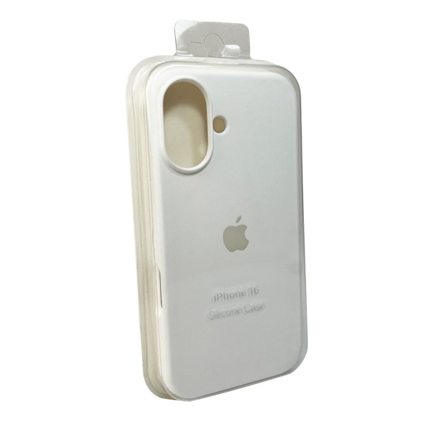 Чохол для смартфона Silicone Full Case AA Open Cam for Apple iPhone 16 8,White (FullOpeAAi16-8)