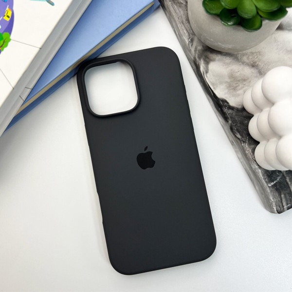 Чохол для смартфона Silicone Full Case AA Open Cam for Apple iPhone 16 Pro 12,Dark Grey (FullOpenAAi16P-12)