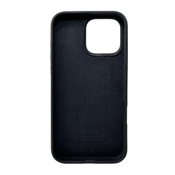 Чохол для смартфона Silicone Full Case AA Open Cam for Apple iPhone 16 Pro 12,Dark Grey (FullOpenAAi16P-12)