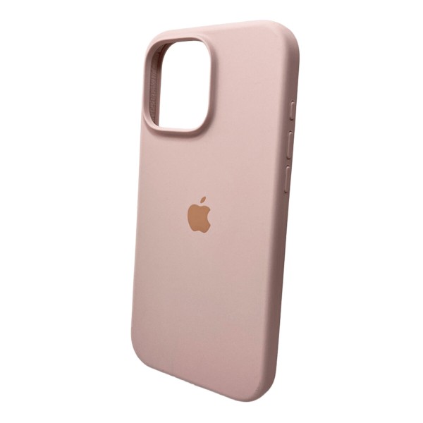 Чохол для смартфона Silicone Full Case AA Open Cam for Apple iPhone 16 Pro 15,Pink Sand (FullOpenAAi16P-15)