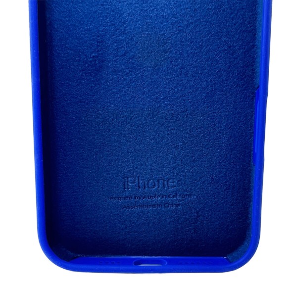Чохол для смартфона Silicone Full Case AA Open Cam for Apple iPhone 16 Pro 45,Shiny Blue (FullOpenAAi16P-45)