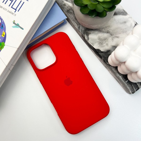 Чохол для смартфона Silicone Full Case AA Open Cam for Apple iPhone 16 Pro 11,Red (FullOpeAAi16P-11)