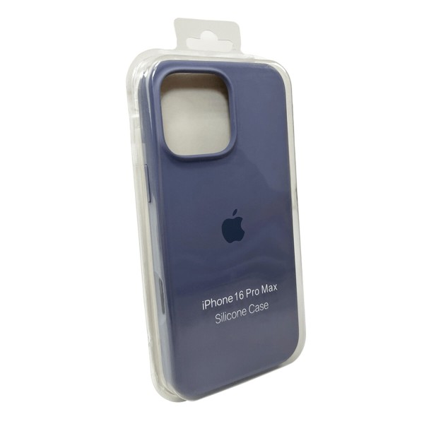 Чохол для смартфона Silicone Full Case AA Open Cam for Apple iPhone 16 Pro 28,Lavender Grey (FullOpeAAi16P-28)