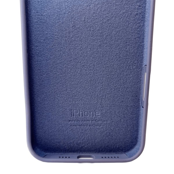 Чохол для смартфона Silicone Full Case AA Open Cam for Apple iPhone 16 Pro 28,Lavender Grey (FullOpeAAi16P-28)