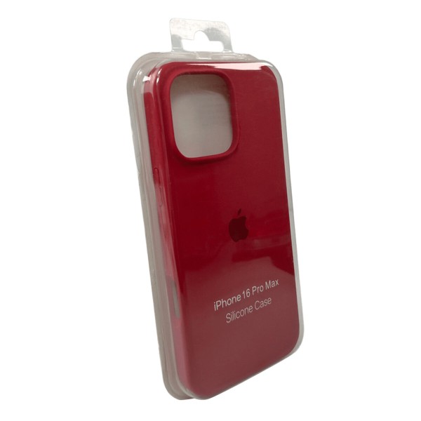 Чохол для смартфона Silicone Full Case AA Open Cam for Apple iPhone 16 Pro 35,Maroon (FullOpeAAi16P-35)