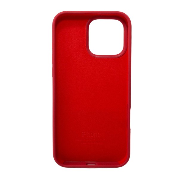 Чохол для смартфона Silicone Full Case AA Open Cam for Apple iPhone 16 Pro 35,Maroon (FullOpeAAi16P-35)