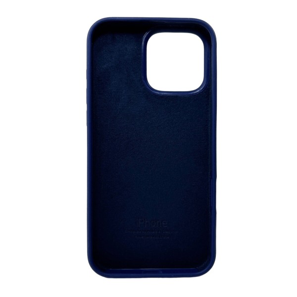 Чохол для смартфона Silicone Full Case AA Open Cam for Apple iPhone 16 Pro 39,Navy Blue (FullOpeAAi16P-39)