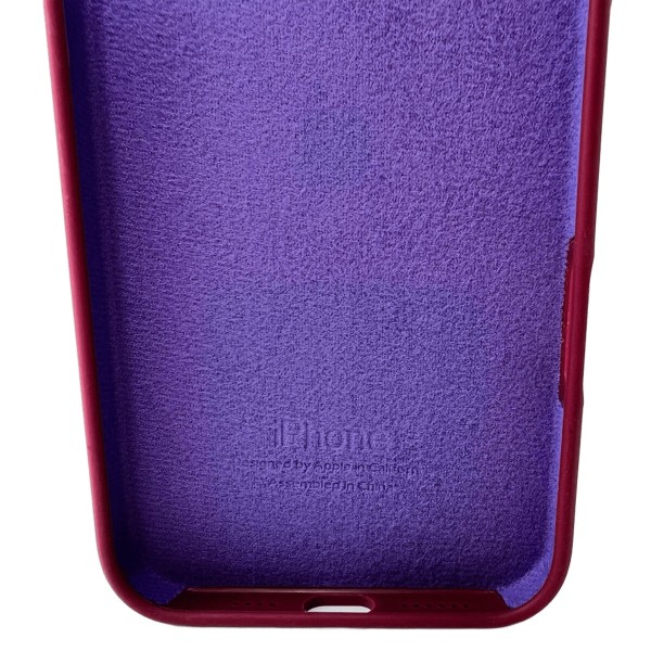 Чохол для смартфона Silicone Full Case AA Open Cam for Apple iPhone 16 Pro 47,Plum (FullOpeAAi16P-47)