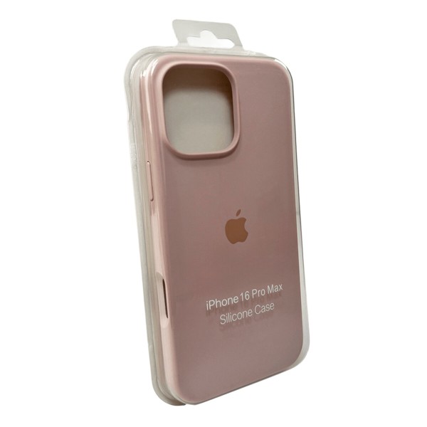 Чохол для смартфона Silicone Full Case AA Open Cam for Apple iPhone 16 Pro Max 15,Pink Sand (FullOpenAAi16PM-15)