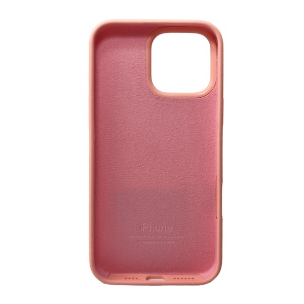 Чохол для смартфона Silicone Full Case AA Open Cam for Apple iPhone 16 Pro Max 37,Grapefruit (FullOpeAAi16PM-37)