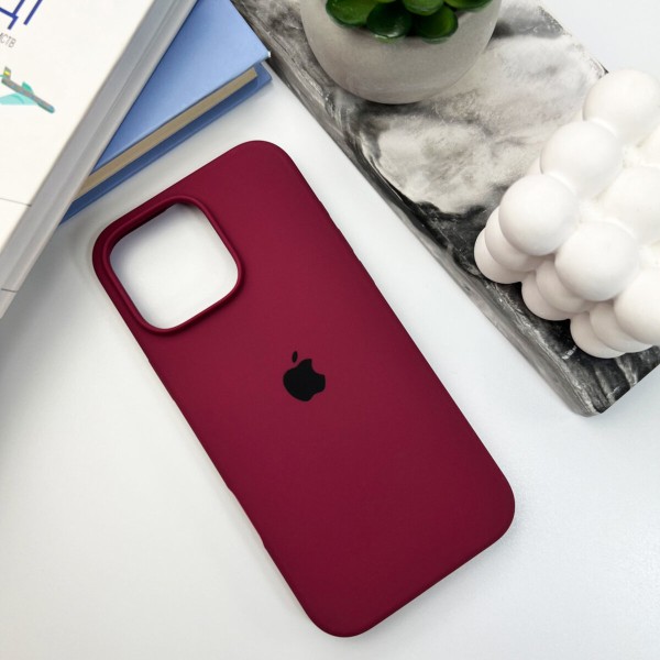 Чохол для смартфона Silicone Full Case AA Open Cam for Apple iPhone 16 Pro Max 47,Plum (FullOpeAAi16PM-47)