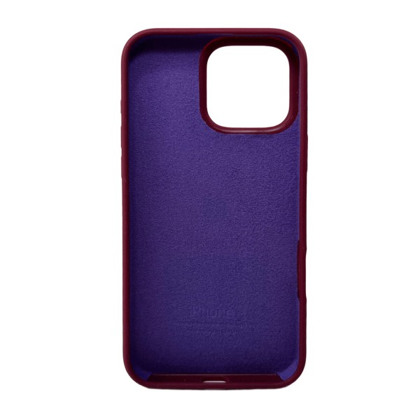 Чохол для смартфона Silicone Full Case AA Open Cam for Apple iPhone 16 Pro Max 47,Plum (FullOpeAAi16PM-47)