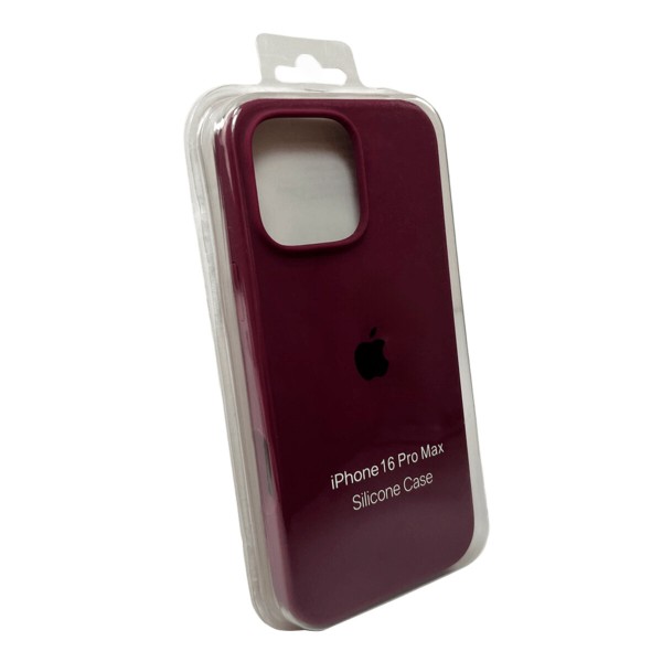 Чохол для смартфона Silicone Full Case AA Open Cam for Apple iPhone 16 Pro Max 47,Plum (FullOpeAAi16PM-47)