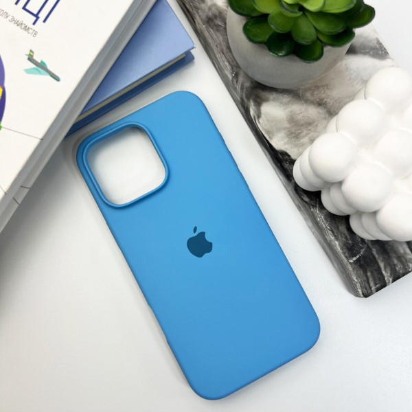 Чохол для смартфона Silicone Full Case AA Open Cam for Apple iPhone 16 Pro Max 49,Cornflower (FullOpeAAi16PM-49)