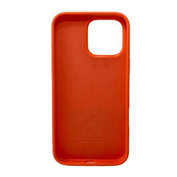 Чохол для смартфона Silicone Full Case AA Open Cam for Apple iPhone 16 Pro Max 52,Orange (FullOpeAAi16PM-52)