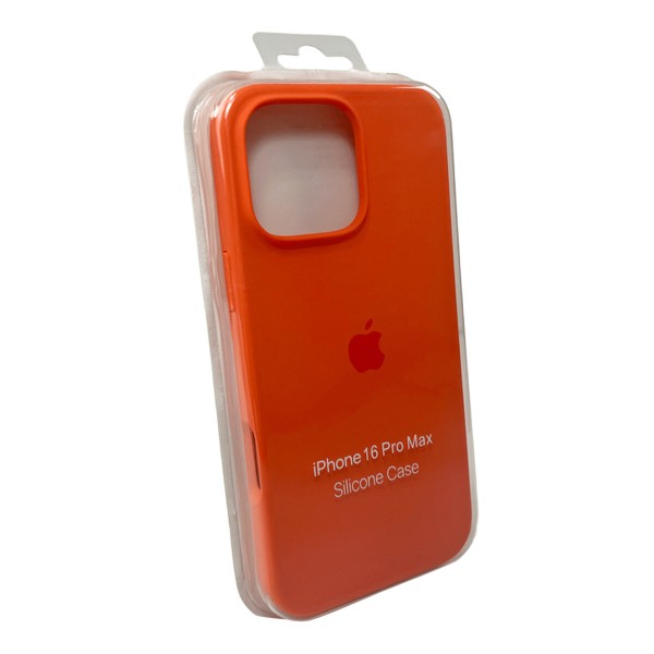 Чохол для смартфона Silicone Full Case AA Open Cam for Apple iPhone 16 Pro Max 52,Orange (FullOpeAAi16PM-52)