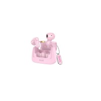 Бездротові навушники HOCO DES35 Dawn handbag BT headset Pink (6942007613132)