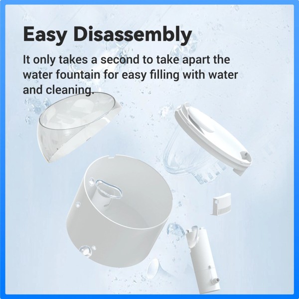 Поїлка CATLINK Wireless Pump & Ultra-Filtration Water Fountain - PURE 2 (6972884750736)