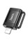 Адаптер HOCO UA31A iP male to USB female OTG adapter Black (6942007628082)