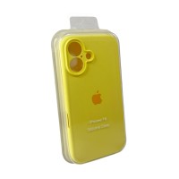 Чохол для смартфона Silicone Full Case AA Camera Protect for Apple iPhone 16 4,Yellow (FullAAi16-4)