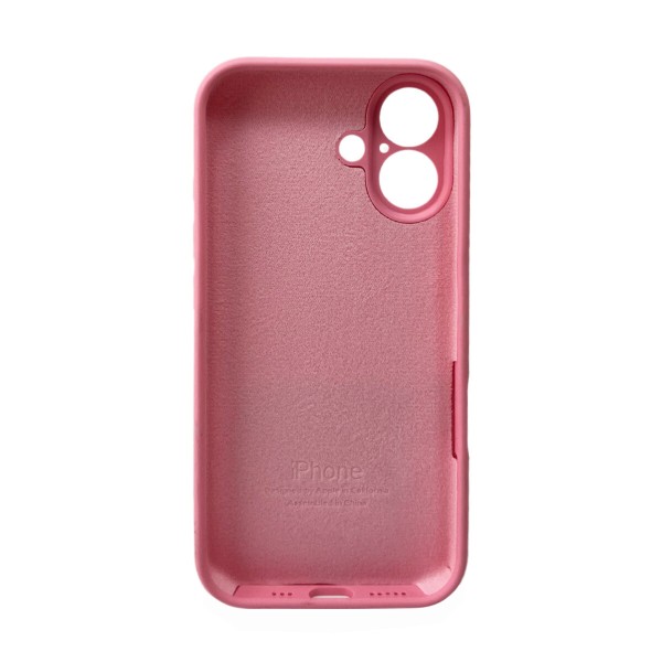 Чохол для смартфона Silicone Full Case AA Camera Protect for Apple iPhone 16 6,Light Pink (FullAAi16-6)