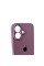Чохол для смартфона Silicone Full Case AA Camera Protect for Apple iPhone 16 36,Blackcurrant (FullAAi16-36)