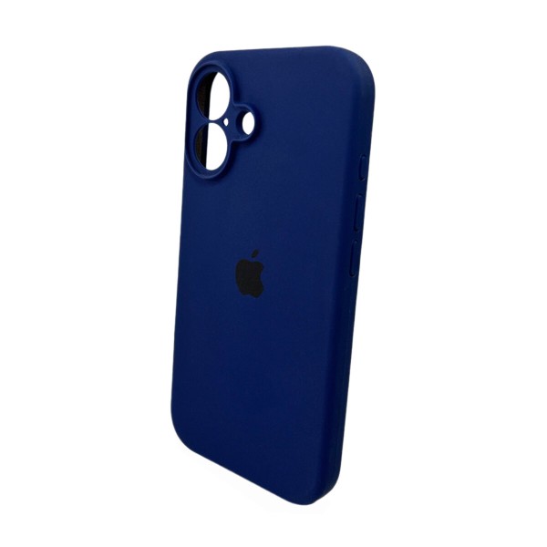 Чохол для смартфона Silicone Full Case AA Camera Protect for Apple iPhone 16 55,Mid Black (FullAAi16-55)
