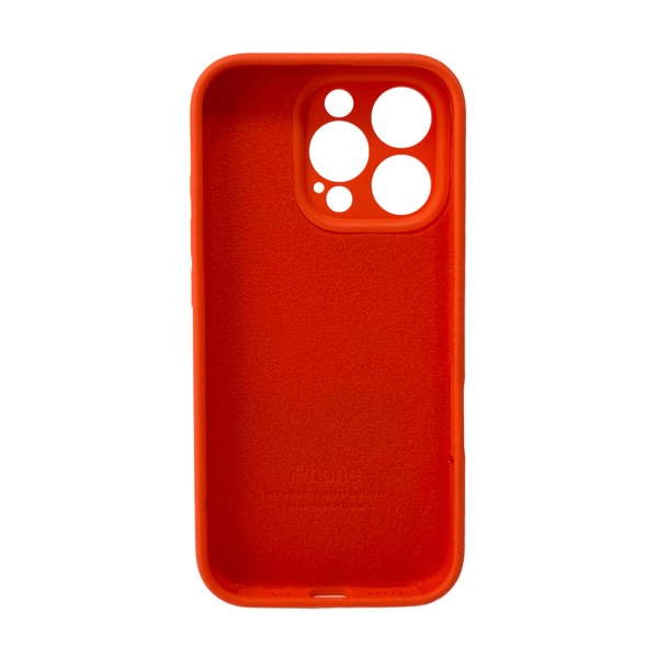 Чохол для смартфона Silicone Full Case AA Camera Protect for Apple iPhone 16 Pro 2,Apricot (FullAAi16P-2)