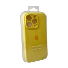Чохол для смартфона Silicone Full Case AA Camera Protect for Apple iPhone 16 Pro 4,Yellow (FullAAi16P-4)
