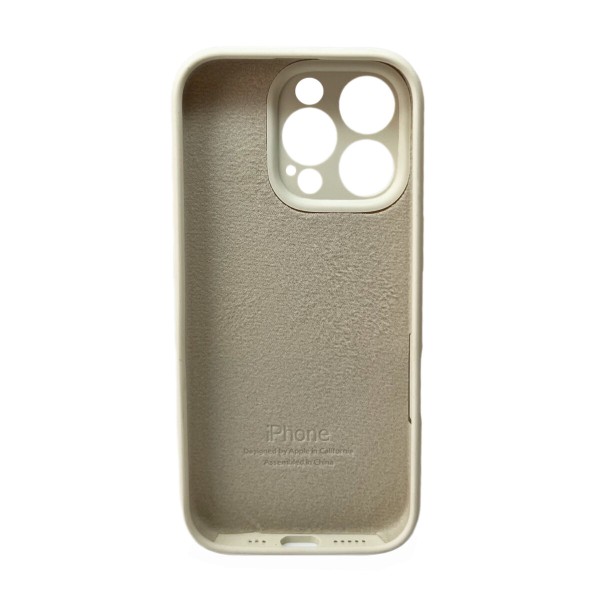 Чохол для смартфона Silicone Full Case AA Camera Protect for Apple iPhone 16 Pro 10,Stone (FullAAi16P-10)