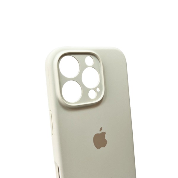 Чохол для смартфона Silicone Full Case AA Camera Protect for Apple iPhone 16 Pro 10,Stone (FullAAi16P-10)