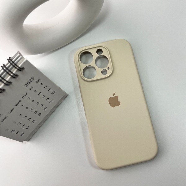 Чохол для смартфона Silicone Full Case AA Camera Protect for Apple iPhone 16 Pro 10,Stone (FullAAi16P-10)