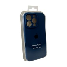Чохол для смартфона Silicone Full Case AA Camera Protect for Apple iPhone 16 Pro 16,Blue (FullAAi16P-16)