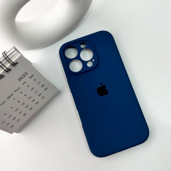 Чохол для смартфона Silicone Full Case AA Camera Protect for Apple iPhone 16 Pro 16,Blue (FullAAi16P-16)