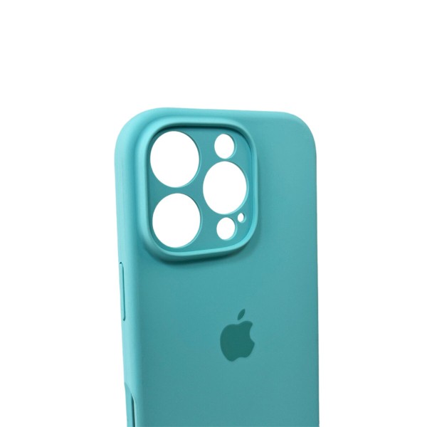 Чохол для смартфона Silicone Full Case AA Camera Protect for Apple iPhone 16 Pro 17,Sea Blue (FullAAi16P-17)