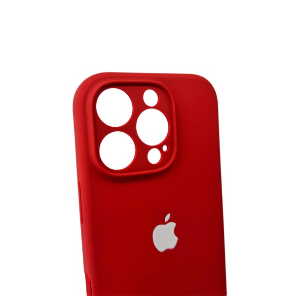 Чохол для смартфона Silicone Full Case AA Camera Protect for Apple iPhone 16 Pro 20,China Red (FullAAi16P-20)