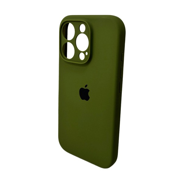 Чохол для смартфона Silicone Full Case AA Camera Protect for Apple iPhone 16 Pro 29,Army Green (FullAAi16P-29)