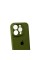 Чохол для смартфона Silicone Full Case AA Camera Protect for Apple iPhone 16 Pro 29,Army Green (FullAAi16P-29)