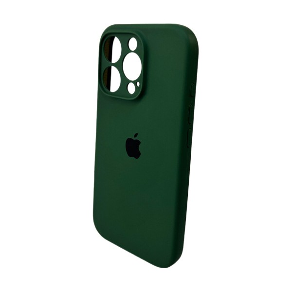 Чохол для смартфона Silicone Full Case AA Camera Protect for Apple iPhone 16 Pro 31,Dark Green (FullAAi16P-31)