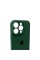 Чохол для смартфона Silicone Full Case AA Camera Protect for Apple iPhone 16 Pro 31,Dark Green (FullAAi16P-31)