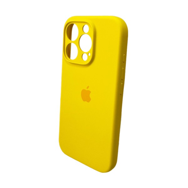 Чохол для смартфона Silicone Full Case AA Camera Protect for Apple iPhone 16 Pro 33,Canary Yellow (FullAAi16P-33)