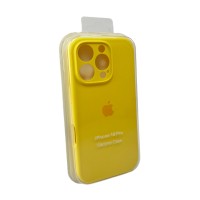 Чохол для смартфона Silicone Full Case AA Camera Protect for Apple iPhone 16 Pro 33,Canary Yellow (FullAAi16P-33)