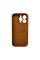 Чохол для смартфона Silicone Full Case AA Camera Protect for Apple iPhone 16 Pro 42,Saddle Brown (FullAAi16P-42)