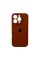 Чохол для смартфона Silicone Full Case AA Camera Protect for Apple iPhone 16 Pro 42,Saddle Brown (FullAAi16P-42)