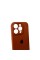 Чохол для смартфона Silicone Full Case AA Camera Protect for Apple iPhone 16 Pro 42,Saddle Brown (FullAAi16P-42)
