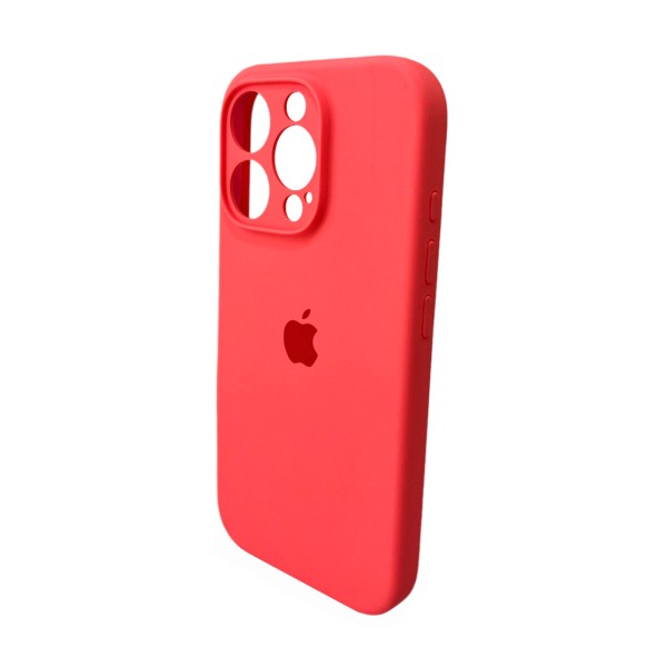 Чохол для смартфона Silicone Full Case AA Camera Protect for Apple iPhone 16 Pro 50,Pink Orange (FullAAi16P-50)