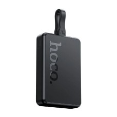Зовнішній акумулятор HOCO Q24 Elegant 22.5W+PD20W fully compatible power bank with cable and magnetic fast charging(10000mAh) Black (6942007623438)