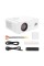 Проектор HOCO DT3 Smart electric focus projector(1080P Android version)(EU) White (6942007629669)