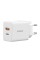 Мережевий зарядний пристрій Baseus Cube Fast Charger C+U 30W EU Moon White (P10111404213-00)
